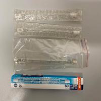 4x lampada alogena r7s OSRAM TOSHIBA ECC.