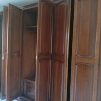 armadio 6 ante legno massello