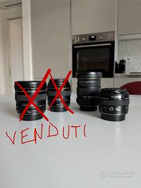 Kit ottiche Canon EF – 50mm + 17-50mm