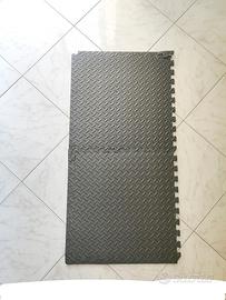 tappeto puzzle palestra componibile 63x63, 12 pz.