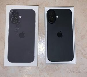 iPhone 16 nero 128 GB