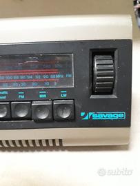 radio sveglia savage vintage 
