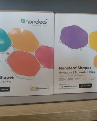 nanoleaf Hexagons starter kit + expansion pack 