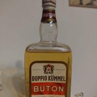 bottiglia anni 50 intatta doppio kummel buton
