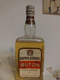 bottiglia anni 50 intatta doppio kummel buton