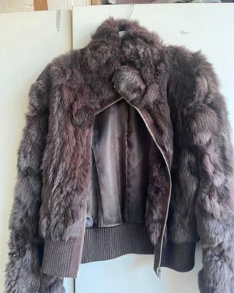 Giacca in vera pelliccia di coniglio Charme – Made