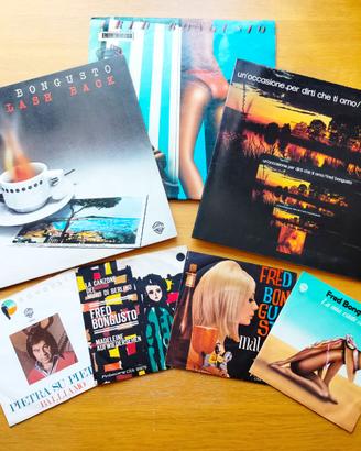 FRED BONGUSTO vinili 33 e 45giri