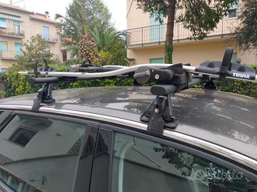 Barre tetto portatutto Peugeot 3008 no rail