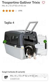 TRASPORTINO KENNEL TRIXIE PER CANI