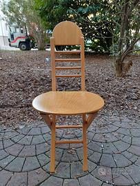 Set di 4 sedie pieghevoli