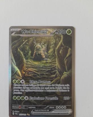 Carta pokémon Wo-Chien ex 
