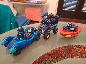 PJ Masks macchine con personaggi