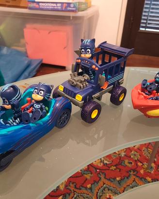 PJ Masks macchine con personaggi