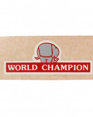 Adesivo Cagiva World Champion 65x25 mm