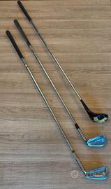 Lotto 3 Mazze da Golf Vintage
