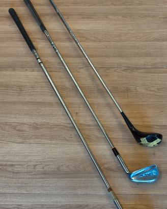 Lotto 3 Mazze da Golf Vintage