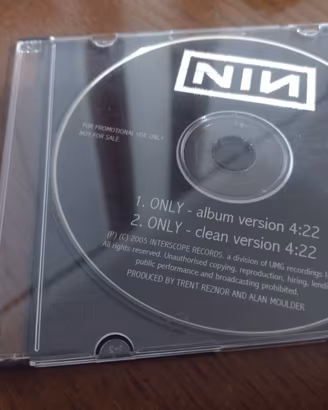 Nine Inch Nails - Cd Promo Polacco – Only –