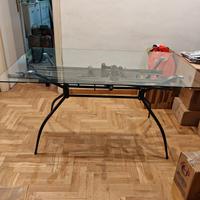 tavolo industriale vintage artigianale 