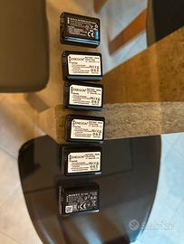 6 batterie NP-FW50 Sony alpha/ZV ecc