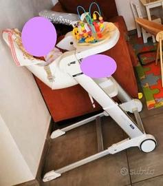 Inglesina Pappa Zuma Seggiolone Reclinabile