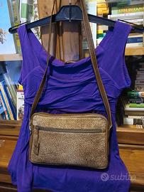 Borbonese vintage pelle e camoscio O.P.