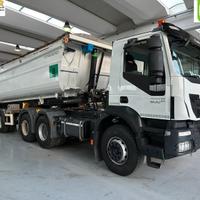 Trakker 500 con semirimorchio andreoli ribaltabile