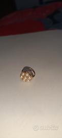 anello in oro 14 k con perline vintage 
