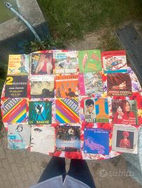 Lotto 45 giri vinilici vintage anni 60/70 e fiabe