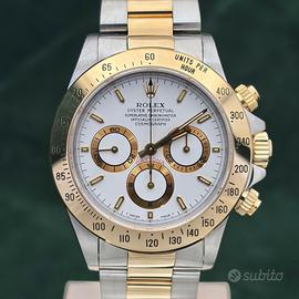 Rolex Daytona 16523 Zenith Bianco