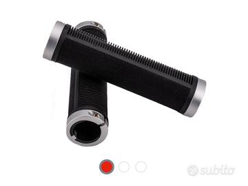 Manopole Brooks Cambium Rubber 130 mm Nere/Argento