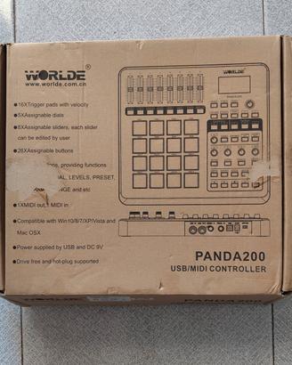 worlde Panda200 USB MIDI controller tastiera midi