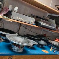 RIPARAZIONE ALTOPARLANTI WOOFER MIDRANGE TWEETER