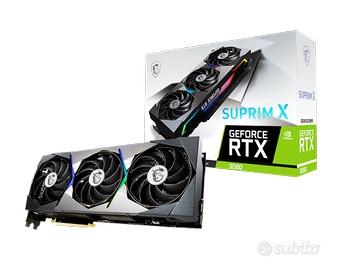 MSI GeForce RTX 3080 SUPRIM X LHR 10GB GDDR6X