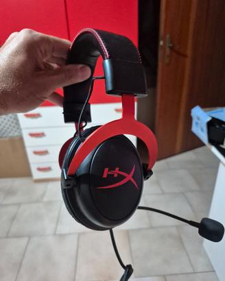 HyperX Cloud II cuffia gaming 
