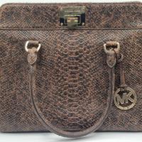 Borsa Michael Kors originale in pelle marrone