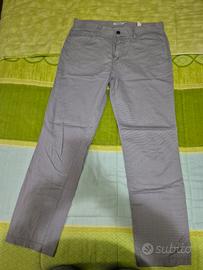 Pantalone estivo Cotton & Silk tg.50 Grigio 