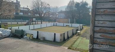 Campetto gabbia tre contro tre