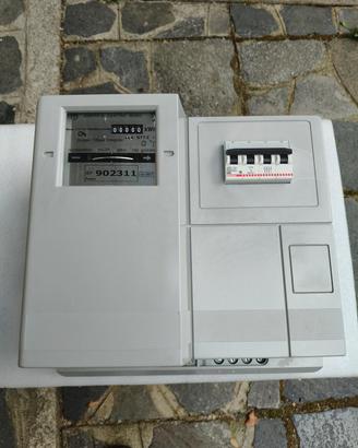 gruppo trifase integrato contatore Enel vintage