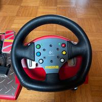 Volante Momo Logitech con pedaliera