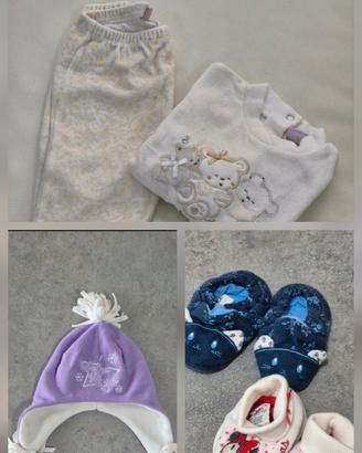 set abbigliamento invernale  3-6 mesi 
