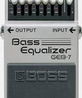 Pedale Equalizzatore Per Basso BOSS GEB7