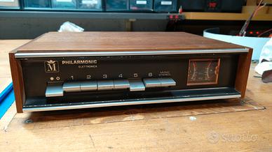 ricevitore stereo philarmonic elettronica 