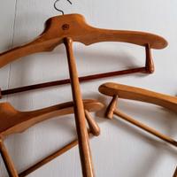 Grucce/stampelle vintage in legno