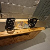 Snowboard Burton Malolo 162 con attacchi Burton 