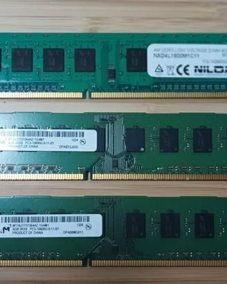 RAM DDR3 3x4GB