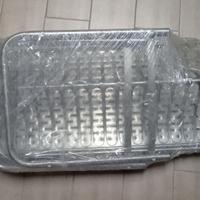 scolapiatti inox 18/10 da appendere 