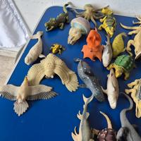 Lotto di 51 Animali Assortiti in Gomma Morbida