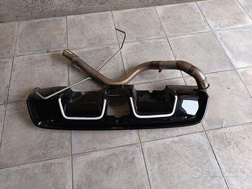 scarico centrale libero fiat 500 Abarth 