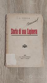 Storia di una capinera Giovanni Verga 1913 Casa ed