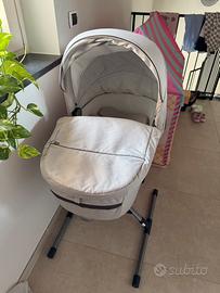 Culletta navicella inglesina con piede supporto